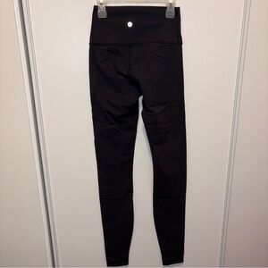 Lululemon Athletica Black Wunder Under HR Tights